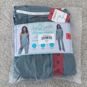 Live 2 Lounge Women's 3 piece Lounge Set, Medium, Blue - NWT